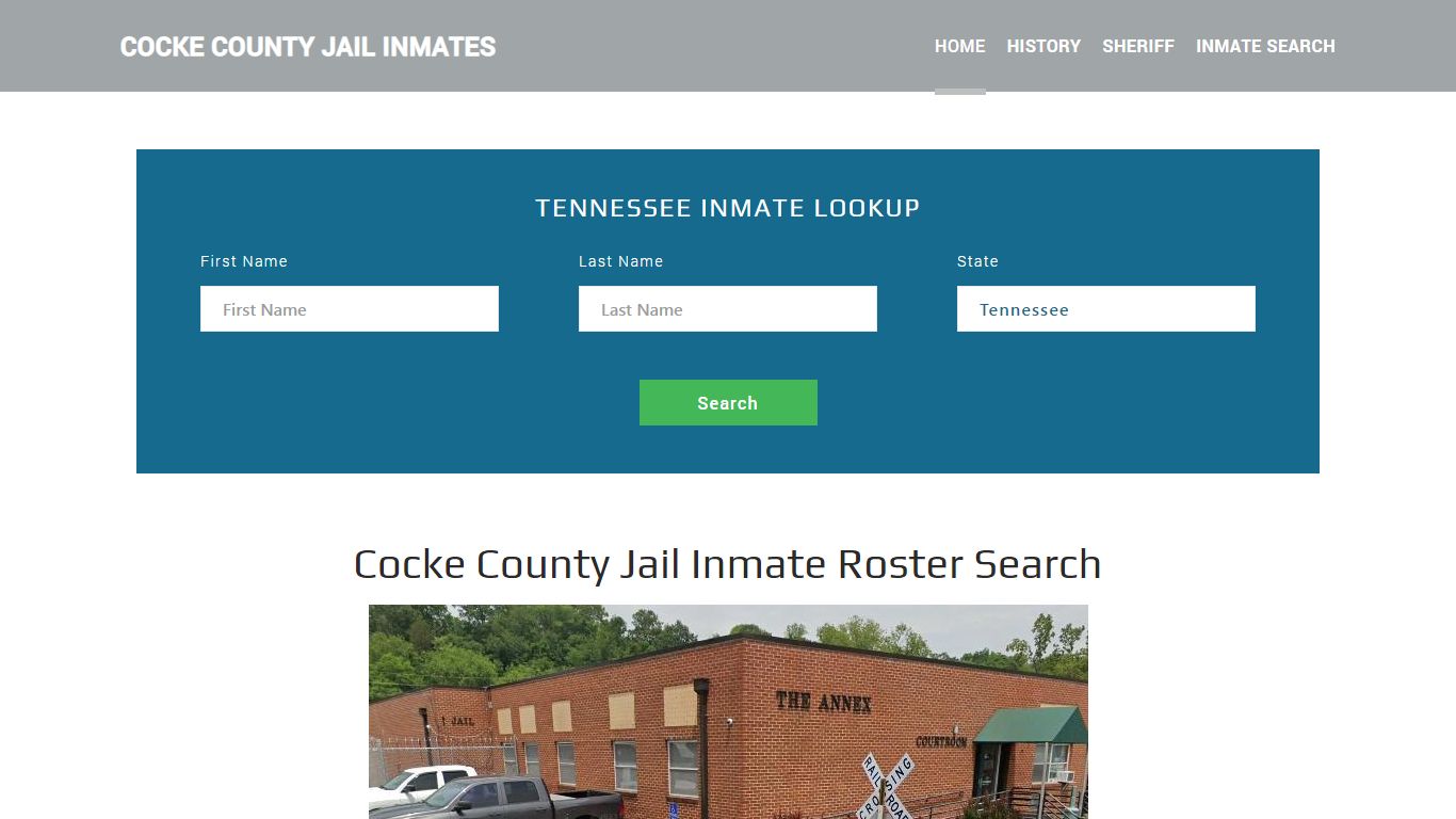 Cocke County Jail Inmate Roster Lookup, Newport, TN